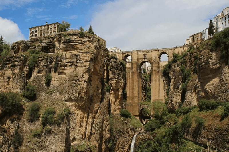 View of New Bridge in Ronda 