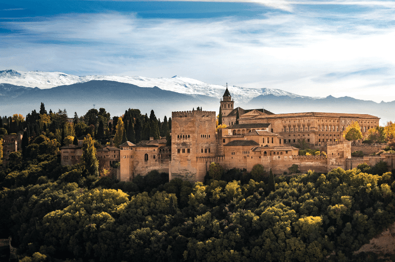 Alhambra in Granada (Andalusia) 