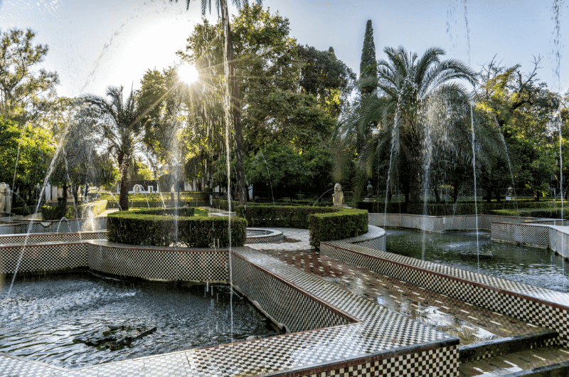 Parque de María Luisa (Maria Luisa Park) in Seville, Andalusia