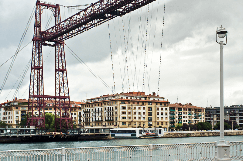 Vizcaya Bridge in Bilbao