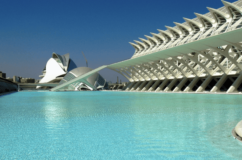 The City of Arts and Science, top place to see in Valencia Spain