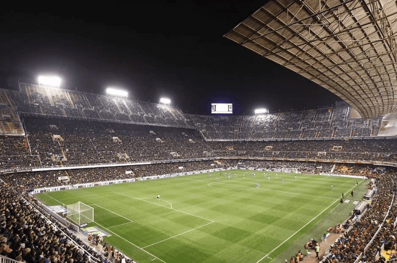 Mestalla Valencia Football Stadium 