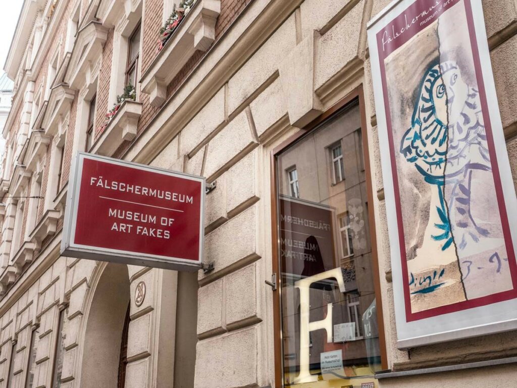 Museum of Art Fakes, The Fälschermuseum, places to see in Vienna