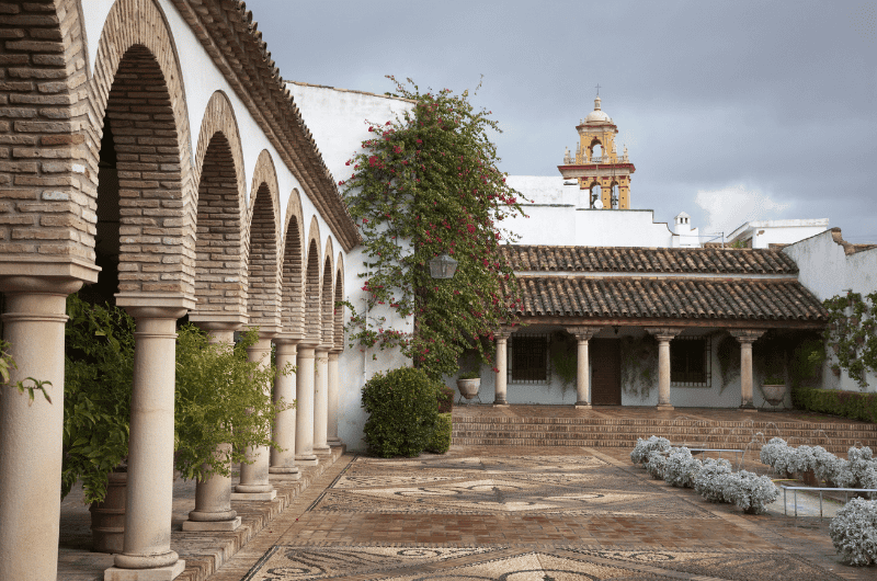The Courtyards of the Viana Palace in Cordoba, part of the museum