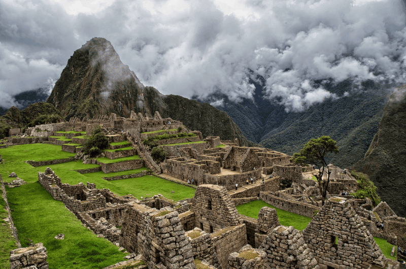 Clouds at Machu Picchu 