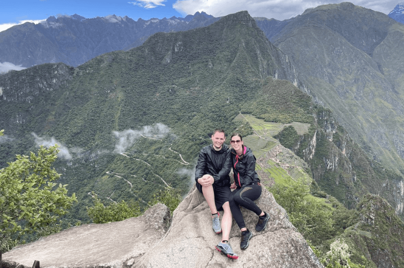 Hiking at Machu Picchu, Peru