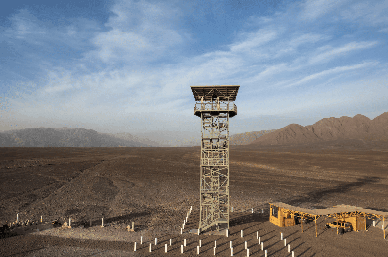 The Nazca Lines Viewing Tower, Peru 