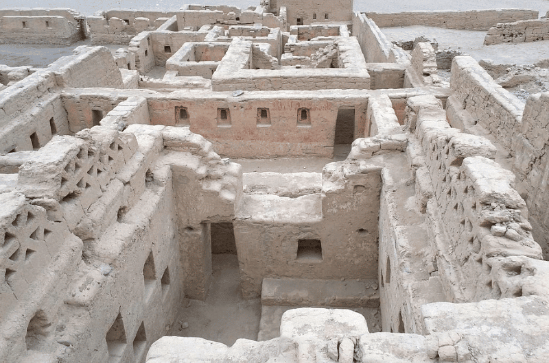 The Tambo Colorado ruins, Inca ruins in Peru 