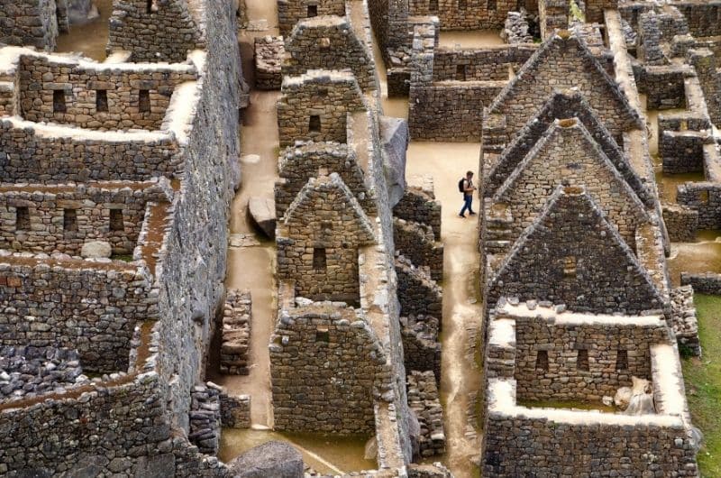 The lost city of Machu Picchu, Peru
