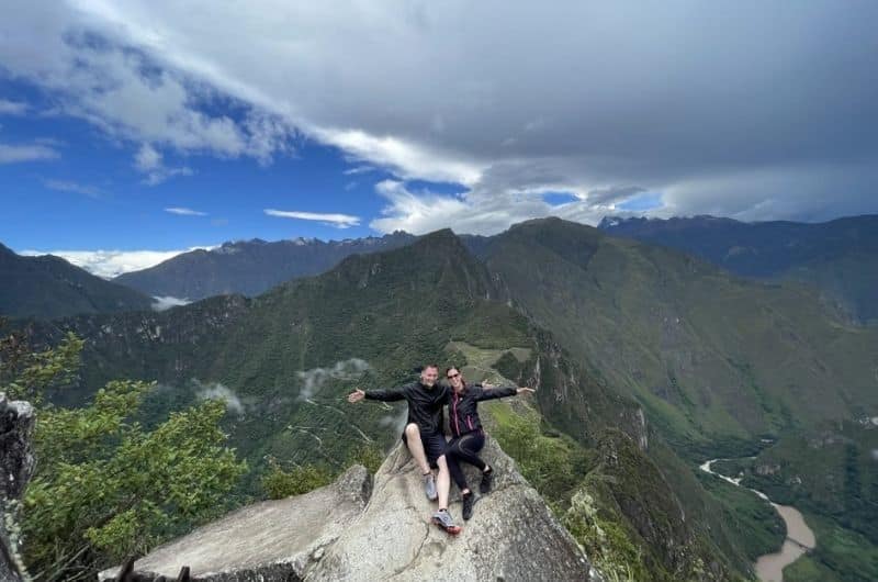 Visiting Machu Picchu during rainy season, cloudy skies