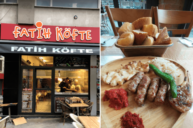 Fatih Kofte restaurant in Istanbul 