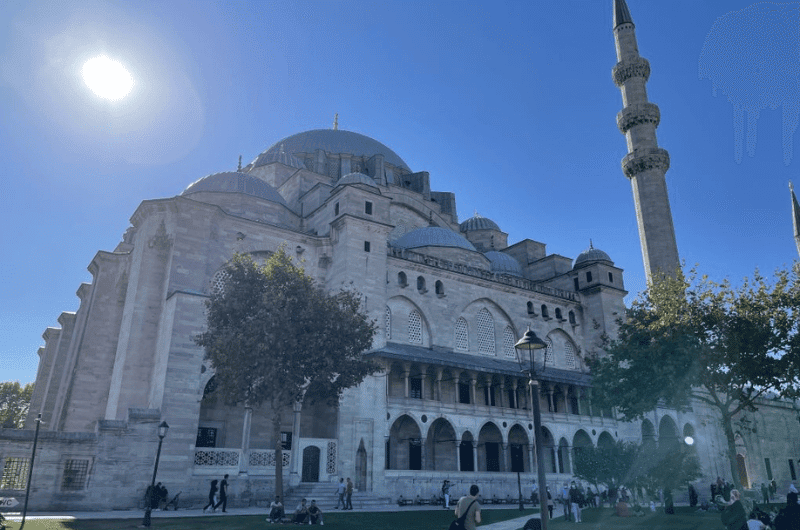 The Suleymaniye Mosque is one of the best places to visit in Istanbul (exterior)