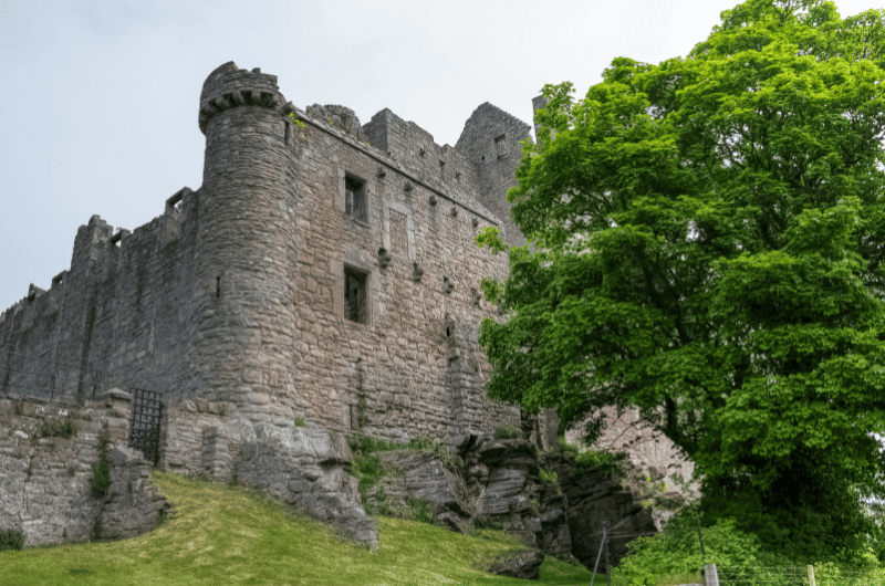 Craigmillar Castle in Edinburg Scotland 
