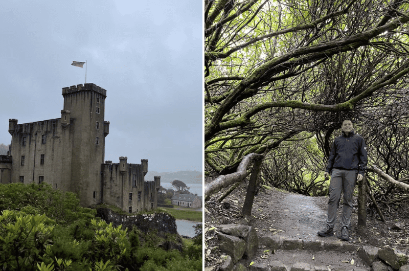 Dunvegan Castle and Gardens on Isle of Skye 