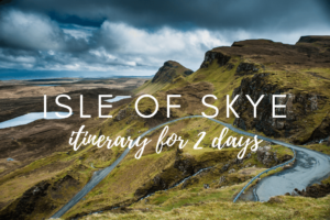 Isle of SKye itinerary for 2 days