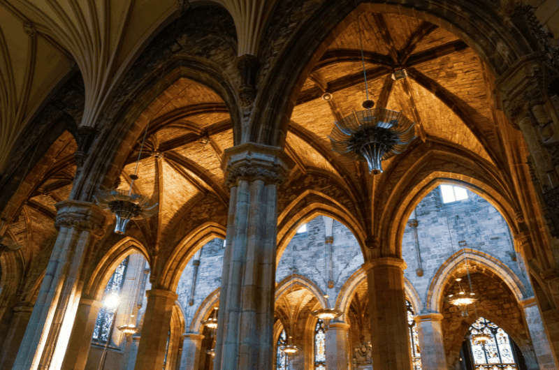 St. Giles’ Cathedral in Edinburgh Scotland
