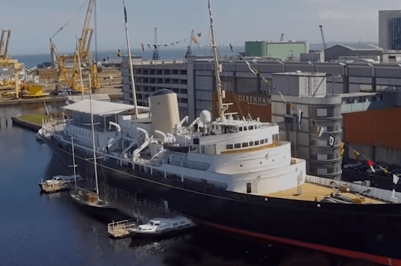 The Royal Yacht Britannia Edinburgh Scotland 