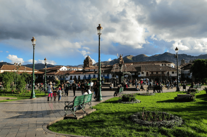 Cusco town center, Peru 