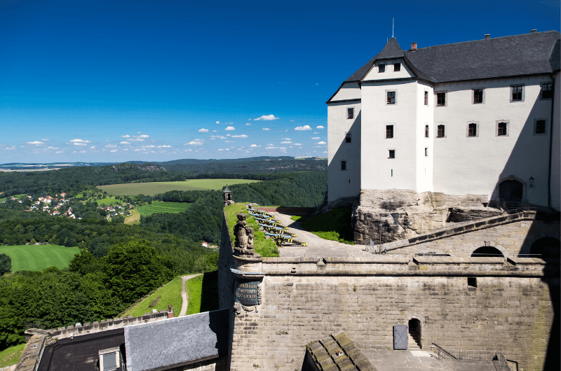 Konigstein fortress—Day trip from Dresden  