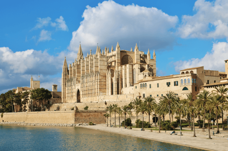 Mallorca cathedral, Palma de Mallorca itinerary 