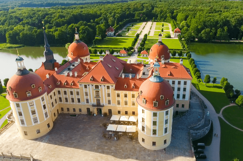 Moritzburg Castle, day trip from Dresden 