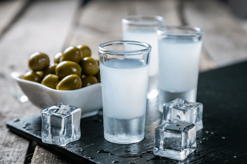 Ouzo—the national Greek aperitif 