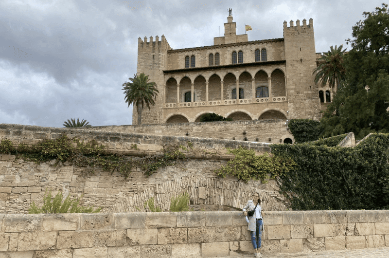 Royal Palace of La Almudaina in Palma de Mallorca 