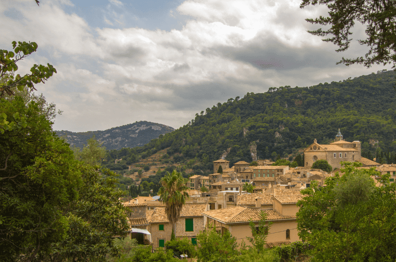 Valldemossa village near Soller in Mallorca