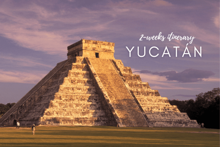 14 days itinerary of Yucatán, Mexico