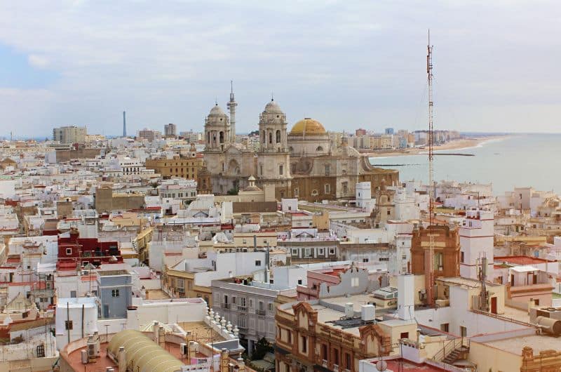 Cadiz Old Town and Cathedral, Andalusia 