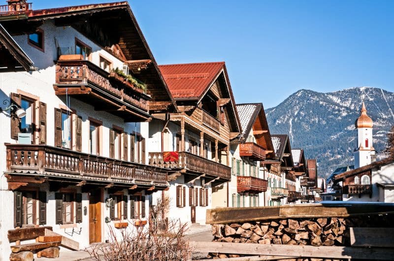 Photo of houses in Garmisch-Partenkirchen