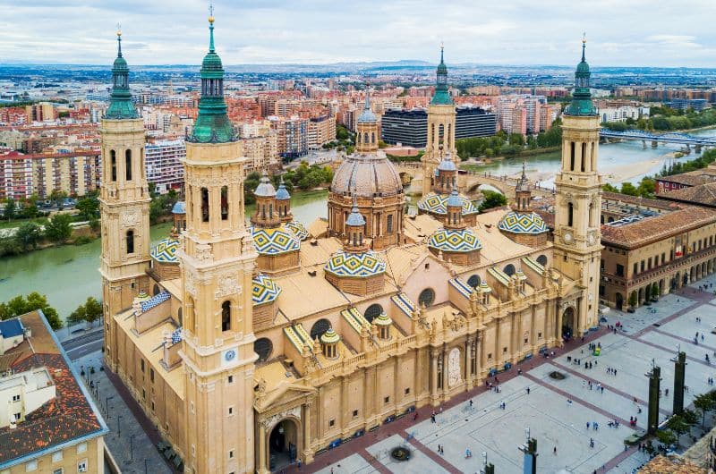 Basilica del Pilar in Zaragoza—2-weeks Spain itinerary