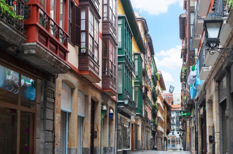 Streets of Bilbao, Spain