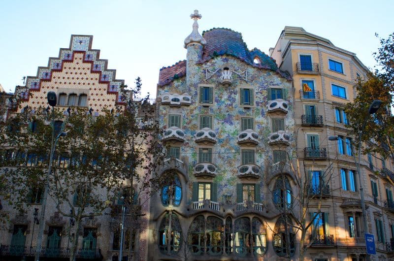 Casa Batlló in Barcelona—2-weeks Spain itinerary 