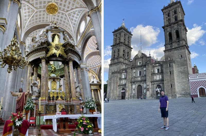 Catedral de Puebla—Mexico 2-week itinerary 