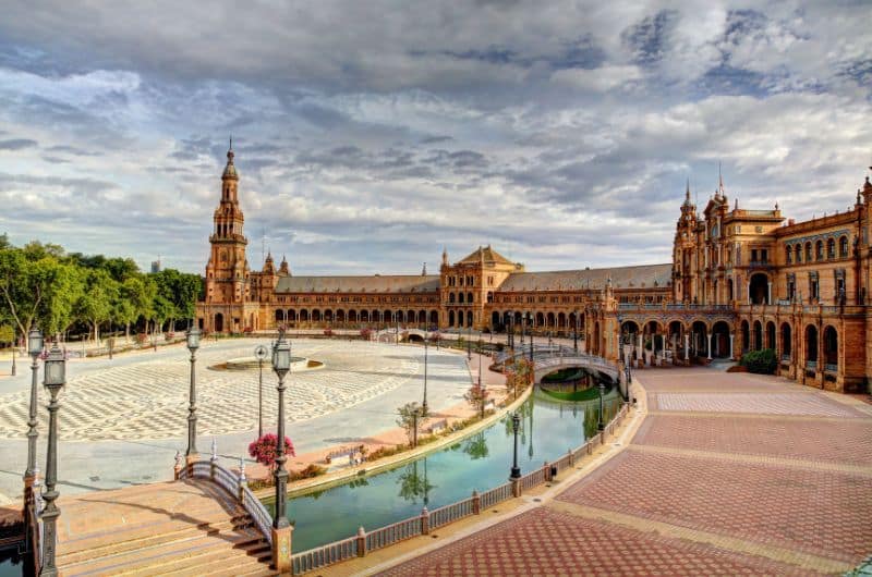 Plaza de España in Sevilla—2-weeks Spain itinerary 