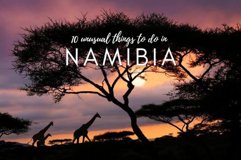 Unusual things to do in Namibia