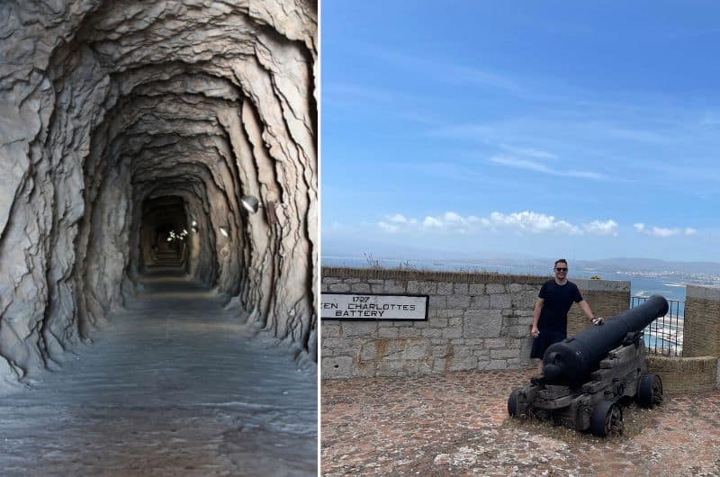The Great Siege Tunnels in Gibraltar