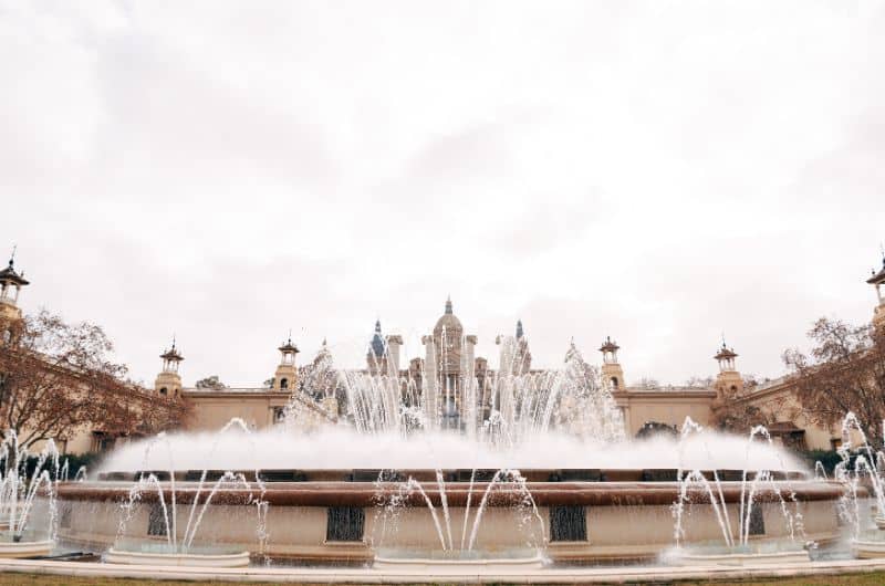 The Magic Fountain in Barcelona, Spain