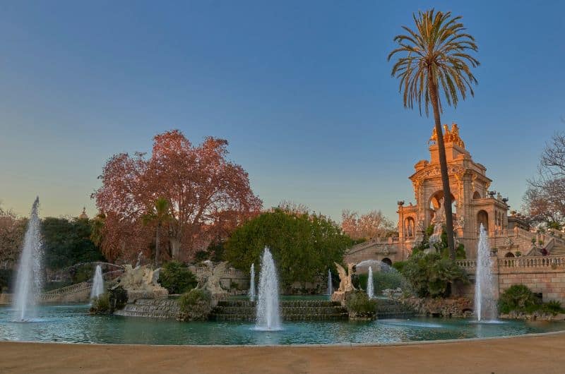 Parc de La Ciutadella in Barcelona, Spain