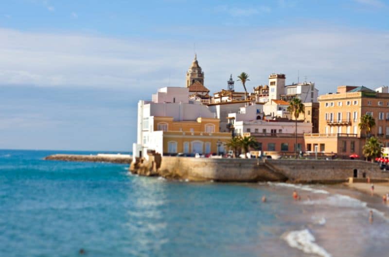 Sitges—a city close in Barcelona, Spain