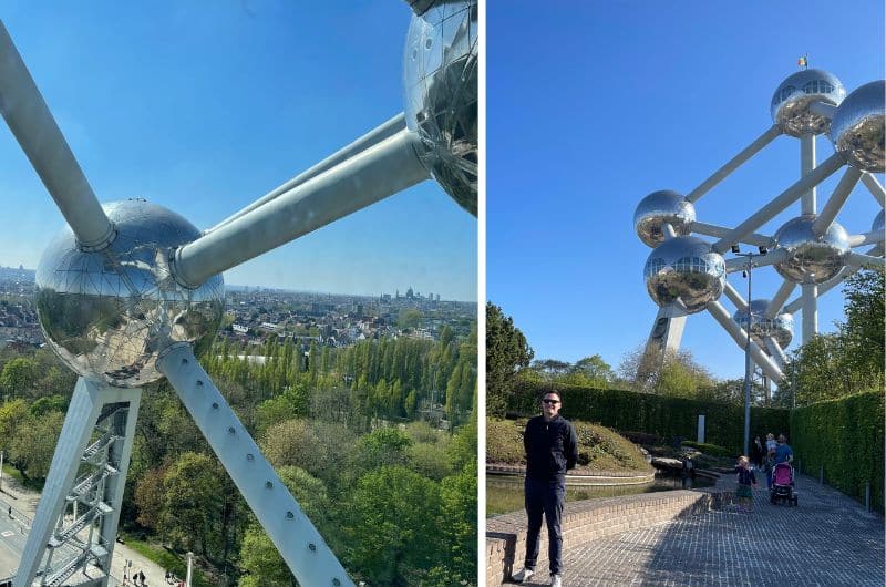 Visiting the Atomium in Brussels—Belgium itinerary