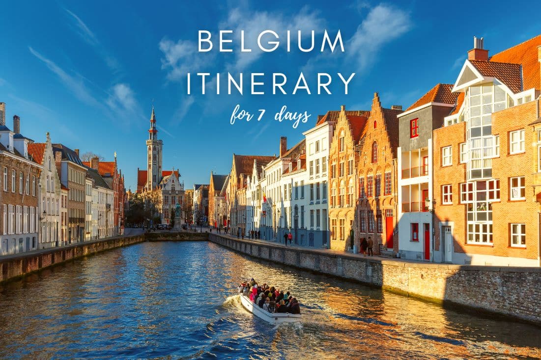 Belgium itinerary for 7 days