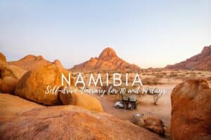 Self-drive itinerary in Namibia for 10 and 14 days