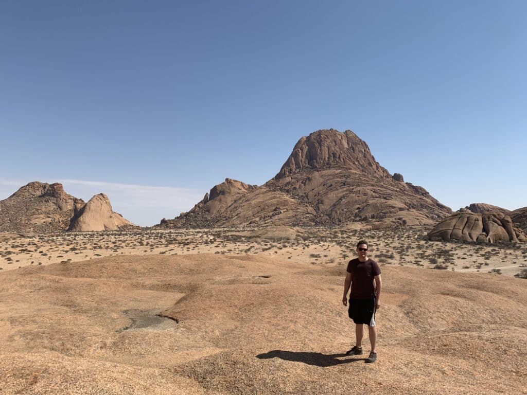 Visiting Spitzkoppe in Namibia