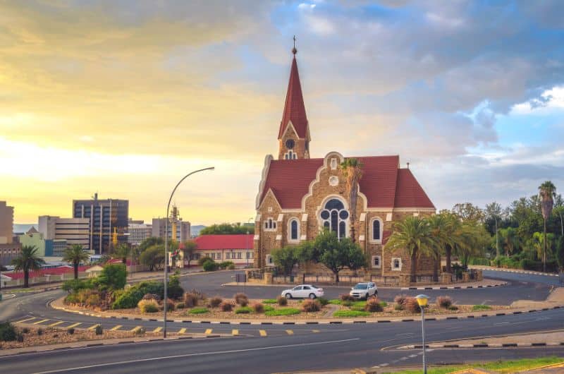 Windhoek—the city center, Namibia itinerary