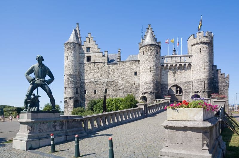 Het Steen in Antwerp—Belgium itinerary